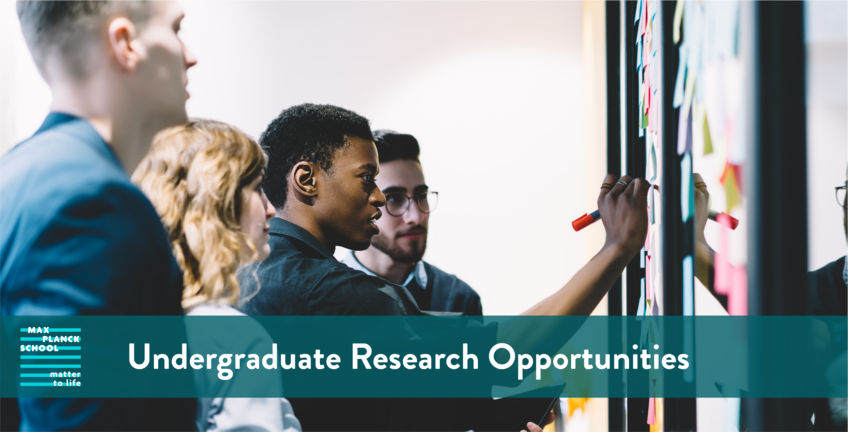 Matter to Life Undergraduate Research Opportunities Matter to Life Undergraduate Research Opportunities