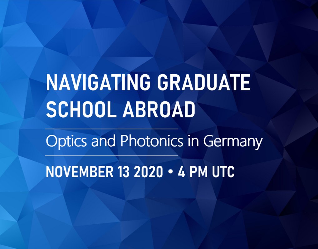 Navigating Photonics Graduate School Abroad