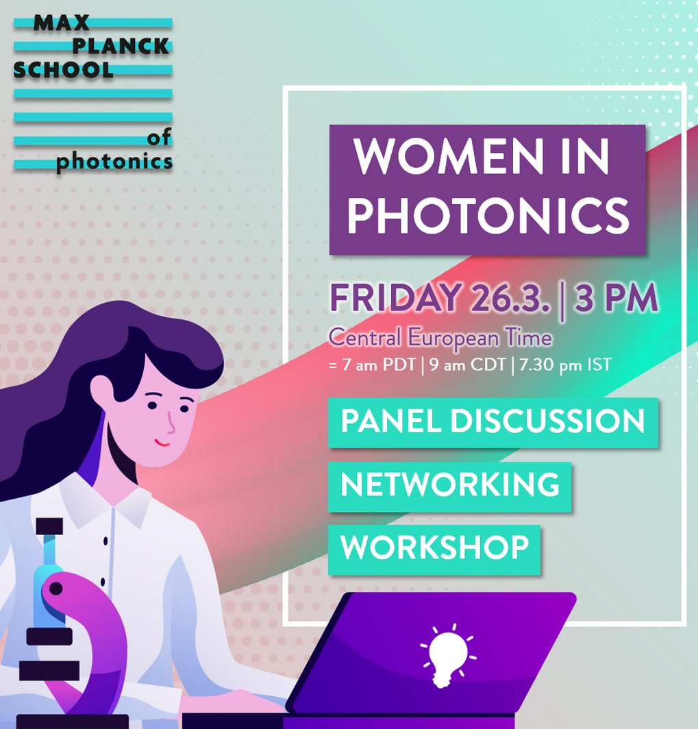 Recap of our "Women in Photonics" Event Series