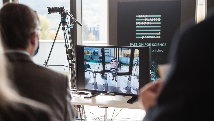 Digital Teaching at the Max Planck Schools of Photonics; ©Christian Kuttke Digital Teaching at the Max Planck Schools of Photonics; ©Christian Kuttke